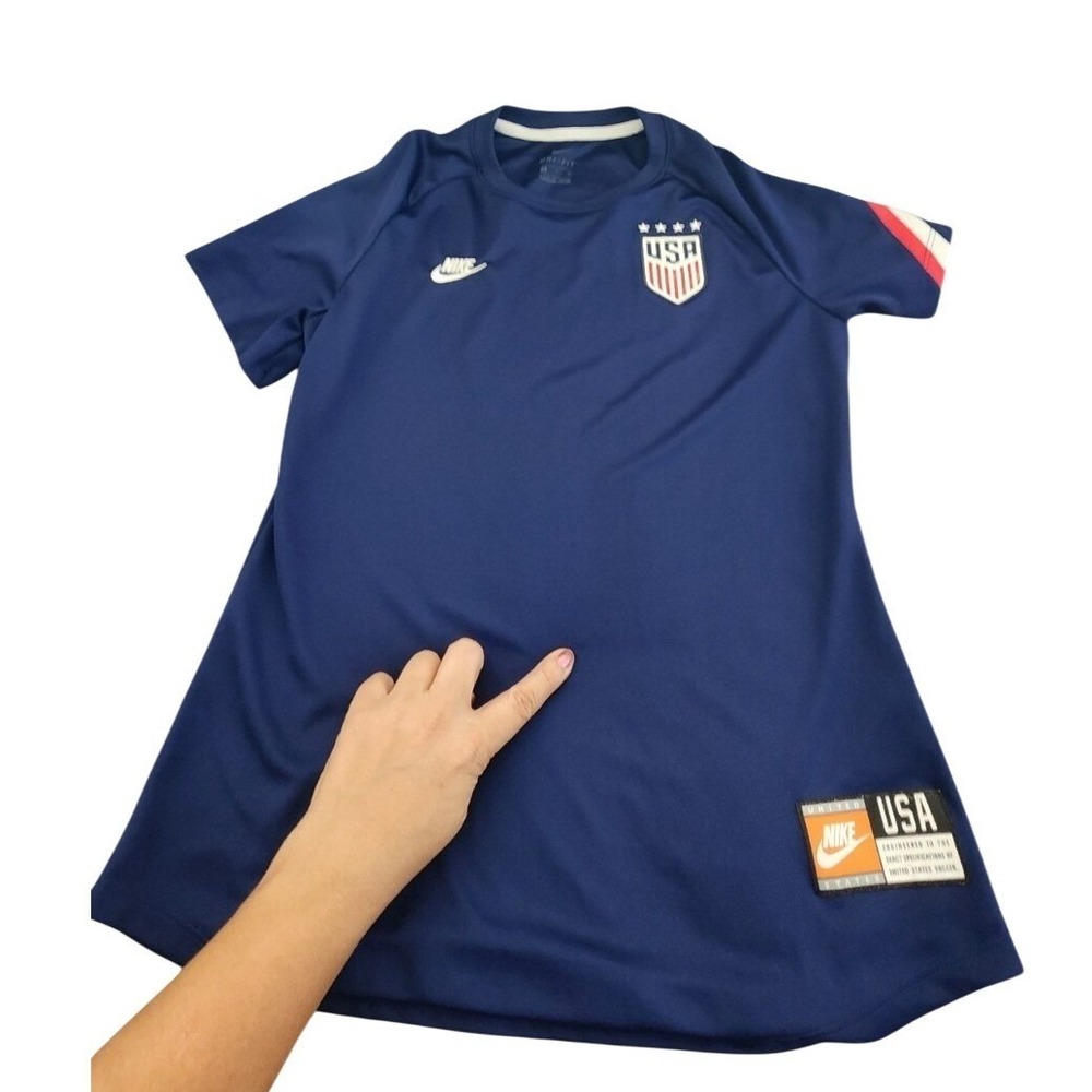 Vintage Nike United‎ States Soccer Training Jersey Size Small Womens, TEAM USA - Picture 3 of 8
